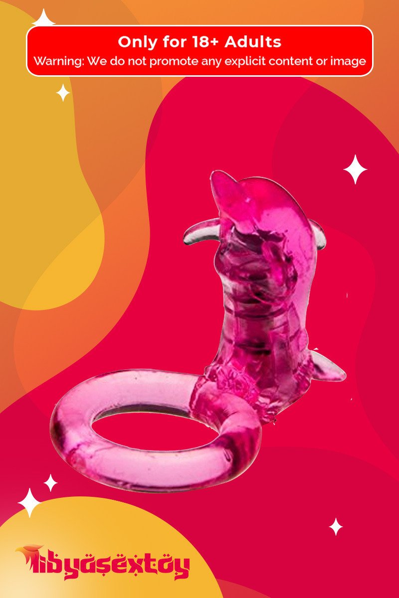 Dolphin Cock Ring Vibrator CR-005