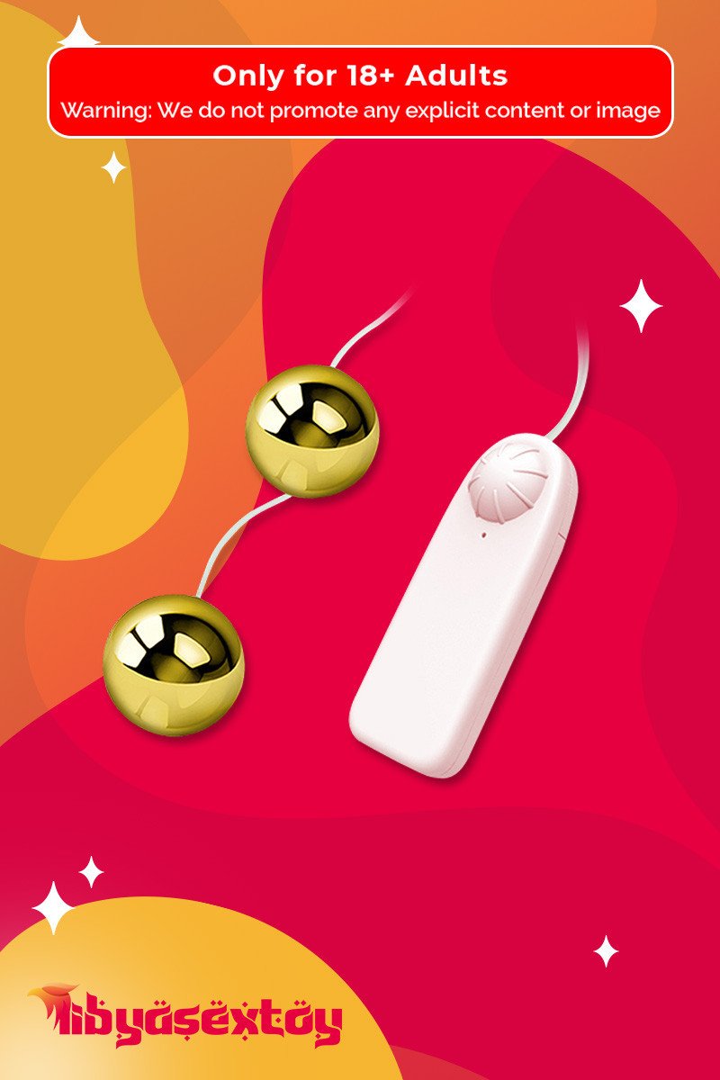 Multi Speed Golden Ben Wa Vibrating Balls Anal Vaginal BV-013