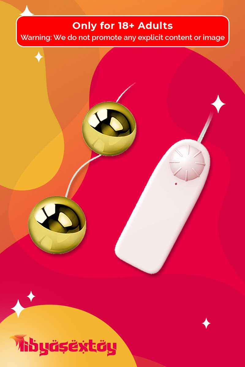 Multi Speed Golden Ben Wa Vibrating Balls Anal Vaginal BV-013