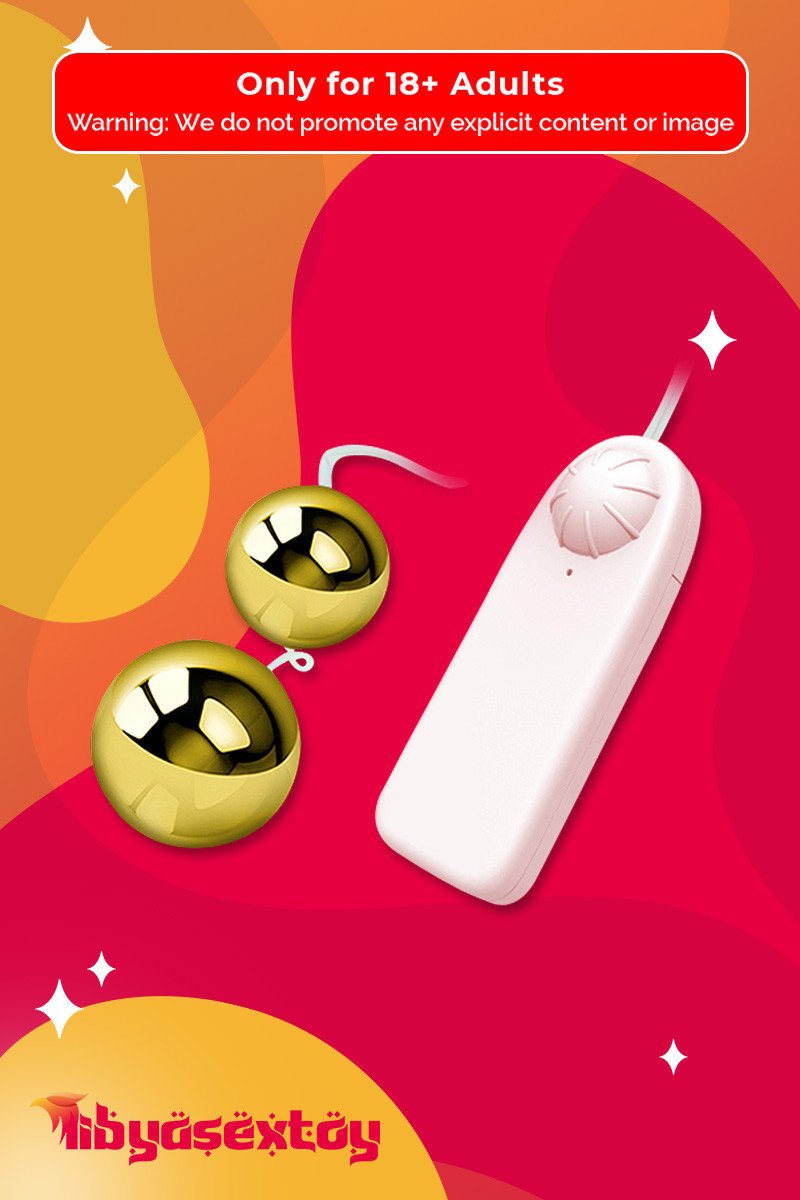 Multi Speed Golden Ben Wa Vibrating Balls Anal Vaginal BV-013