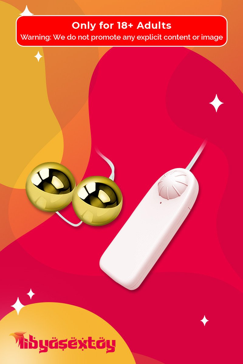 Multi Speed Golden Ben Wa Vibrating Balls Anal Vaginal BV-013