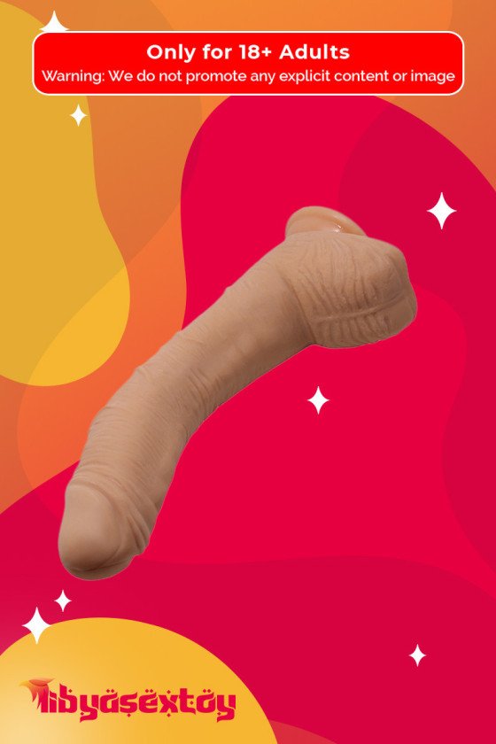 Realistic Non-vibrator with Round Balls and Suction Base RSNV-029