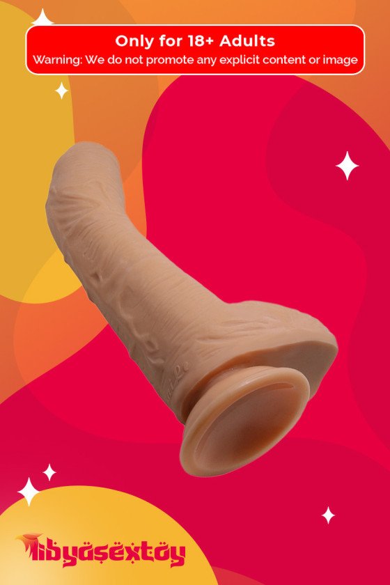 Realistic Non-vibrator with Round Balls and Suction Base RSNV-029