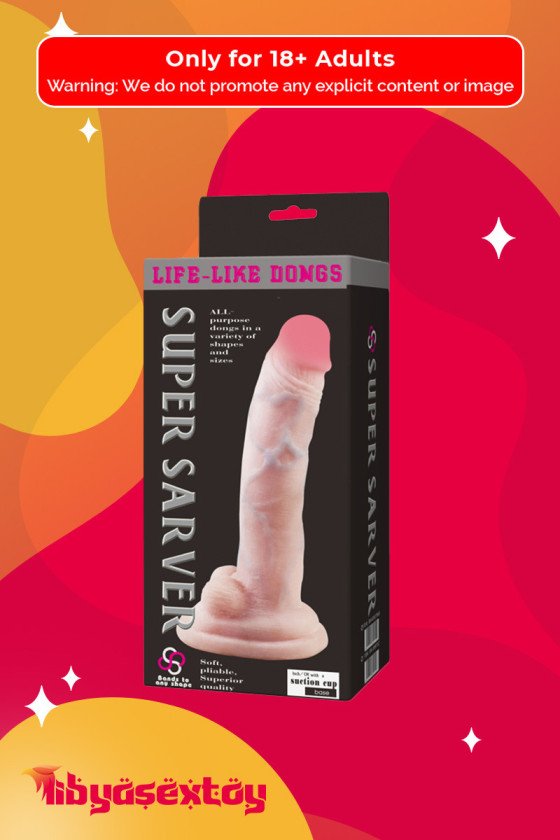 Bendable Realistic Non-vibrator with Suction Cup RSNV-030